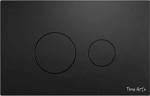 Клавиша смыва для унитаза Toni Arti Baglio TA-0084 черный матовый Клавиша смыва для унитаза Toni Arti Baglio TA-0084 черный матовый, 1