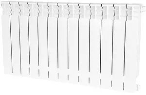 Радиатор биметаллический 13 секции нижнее правое подключение Stout Space 500 SRB-0320-050013 Радиатор биметаллический 13 секции нижнее правое подключение Stout Space 500 SRB-0320-050013, 1