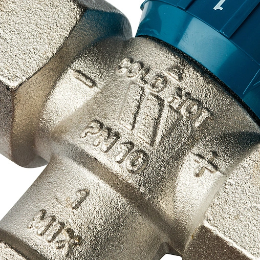 Трехходовой термостатический смесительный клапан 1&quot; +25...+50°С Kvs 2.1 WATTS Aquamix AM63C 10017421