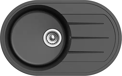 Мойка кухонная Ewigstein Elegant E-R50F черный