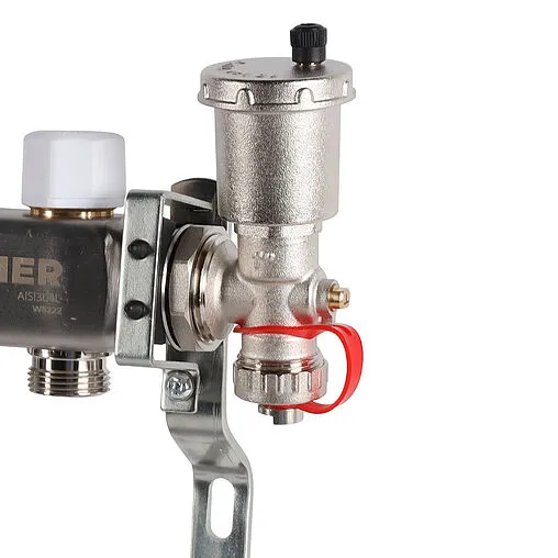 Группа коллекторная без расходомеров 2 отвода 1&quot;в/в x ¾&quot;ек Rommer RMS-3210-000002