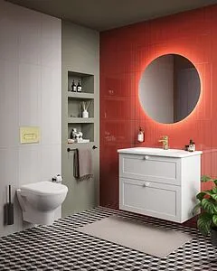 Клавиша смыва для унитаза VitrA Root Rоund 740-2225 шлифованное золото, 3