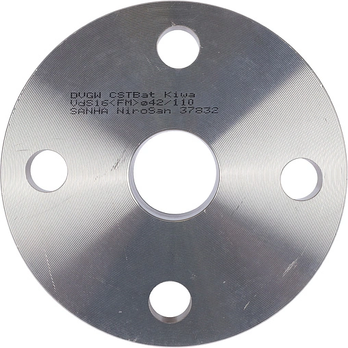 Фланец пресс DN 40 / 42 mm Sanha NiroSan VA-PF 6VAPF42