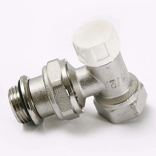 Вентиль запорный угловой ½" в/н Uni-Fitt 176N2000