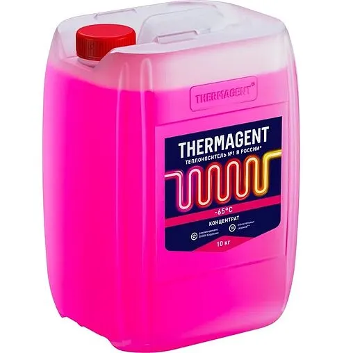 Теплоноситель (Антифриз) этиленгликоль Thermagent -65 10кг 910231