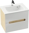 Тумба-умывальник подвесная Ravak SD Classic II 60 белый/береза X000000903+XJD01160000