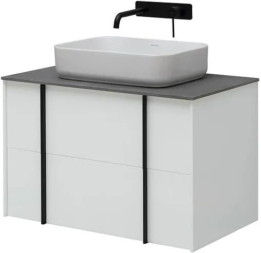 Тумба под умывальник подвесная Allen Brau Reality 80 белый 1.32005.WM