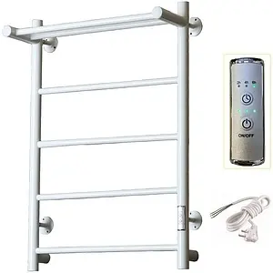 Полотенцесушитель электрический лесенка Тругор Аспект Пэк сп 1 П 80х50 белый ВГП Полотенцесушитель электрический лесенка Тругор Аспект Пэк сп 1 П 80х50 белый ВГП, 3