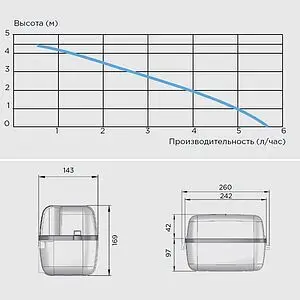 Насос для откачивания конденсата SFA Sanicondens Pro, 3