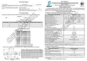 Счетчик воды импульсный Ду20 Декаст ВСКМ-20 ДГ2 72-20-245 Счетчик воды импульсный Ду20 Декаст ВСКМ-20 ДГ2 72-20-245, 2