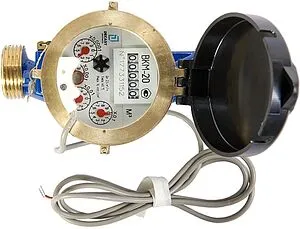 Счетчик воды импульсный Ду20 Декаст ВКМ-20 71-20-03 Счетчик воды импульсный Ду20 Декаст ВКМ-20 71-20-03, 5