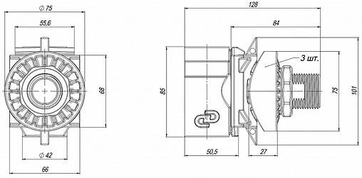 Адаптер скважинный 1&quot; Джилекс САУ 9025