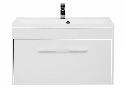 Тумба под умывальник подвесная Aquanet Августа 100 белый 00210019