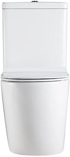 Унитаз-компакт безободковый Logan L1C белый 00261949+00261950