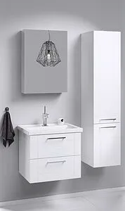 Шкаф-пенал подвесной Aqwella Manchester 35 белый MAN0535 Шкаф-пенал подвесной Aqwella Manchester 35 белый MAN0535, 3