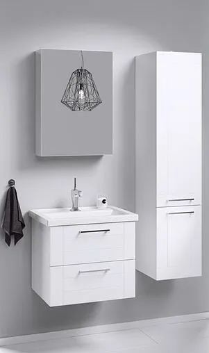 Шкаф-пенал подвесной Aqwella Manchester 35 белый MAN0535 Шкаф-пенал подвесной Aqwella Manchester 35 белый MAN0535