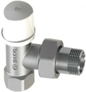 Вентиль запорный угловой ¾" в/н Arco Lockshield 507210 Вентиль запорный угловой ¾" в/н Arco Lockshield 507210, 1