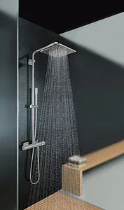 Душевая система с термостатом для душа Grohe Rainshower F-series System 10 хром 27469000 Душевая система с термостатом для душа Grohe Rainshower F-series System 10 хром 27469000, 4