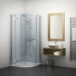 Душевое ограждение 1000x1000мм прозрачное стекло Roltechnik Elegant Line GR1/1000 L 130-100000L-00-02 Душевое ограждение 1000x1000мм прозрачное стекло Roltechnik Elegant Line GR1/1000 L 130-100000L-00-02, 5