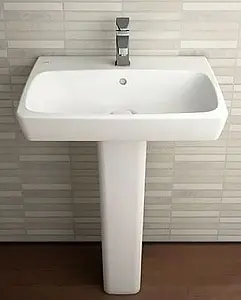 Раковина VitrA Metropole 80 белый 5663B003-0001 Раковина VitrA Metropole 80 белый 5663B003-0001, 4