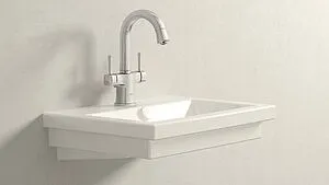 Смеситель для раковины Grohe Grandera хром 21107000 Смеситель для раковины Grohe Grandera хром 21107000, 5