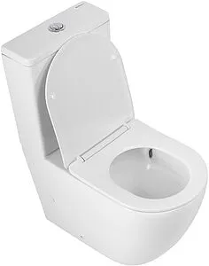 Чаша унитаза BelBagno Sfera-R белый BB2141CP-TOR/SC Чаша унитаза BelBagno Sfera-R белый BB2141CP-TOR/SC, 4