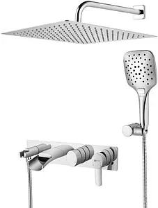 Душевая система со смесителем для ванны Lemark Atlantiss хром LM3225C Душевая система со смесителем для ванны Lemark Atlantiss хром LM3225C, 1