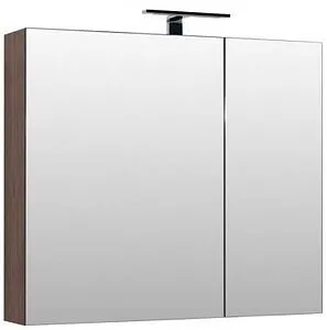 Шкаф-зеркало Aquanet Нью-Йорк 100 L орех 00203955 Шкаф-зеркало Aquanet Нью-Йорк 100 L орех 00203955, 1