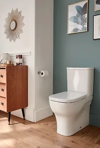 Унитаз-компакт безободковый Jacob Delafon Struktura Rimless белый UJI102-00+ETE212-00+E28931-WTE