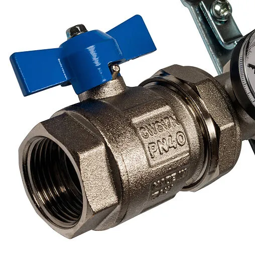 Группа коллекторная без расходомеров 3 отвода 1&quot;в/в x ¾&quot;ек Stout SMS 0912 000003