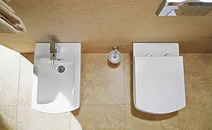 Унитаз подвесной BelBagno Mattino белый BB1060CH Унитаз подвесной BelBagno Mattino белый BB1060CH, 3