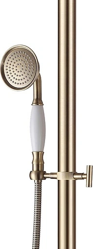 Душевая система со смесителем для душа Timo Arisa бронза/белый SX-5001/02