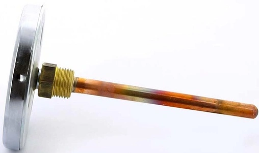 Термометр биметаллический Watts F+R801 100мм 120°С гильза 150мм ½&quot; 10006084