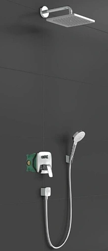 Душевая система со смесителем для душа Hansgrohe Crometta E Shower 240 1jet хром 27957000