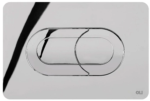 Инсталляция для подвесного унитаза Set 3 в 1 OLI 80 300573pSA00 с кнопкой хром глянцевый