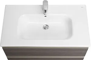 Тумба-умывальник подвесная Roca The Gap 80 городской дуб A857399402+32799C000 Тумба-умывальник подвесная Roca The Gap 80 городской дуб A857399402+32799C000, 3