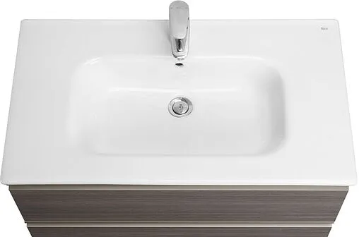 Тумба-умывальник подвесная Roca The Gap 80 городской дуб A857399402+32799C000