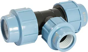 Тройник компрессионный редукционный 32мм x 20мм x 32мм Unipump 64549, 1