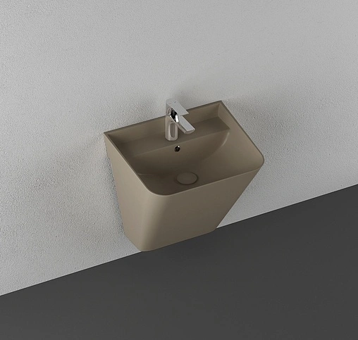 Раковина ISVEA Sott'Aqua 50 коричневый 10SQ37002SV-2H Раковина ISVEA Sott'Aqua 50 коричневый 10SQ37002SV-2H