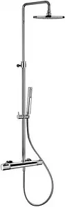 Душевая система с термостатом для душа Paffoni Birillo хром ZCOL638LIQCR Душевая система с термостатом для душа Paffoni Birillo хром ZCOL638LIQCR, 1
