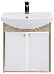 Тумба-умывальник Aquanet Грейс 60 белый/дуб сонома 00198371+00182641 Тумба-умывальник Aquanet Грейс 60 белый/дуб сонома 00198371+00182641, 5