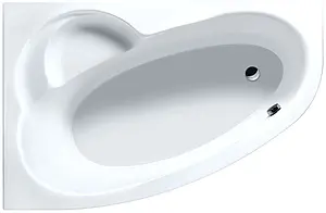 Ванна акриловая Excellent Laguna 150x100 L WAEX.LGL15WH, 1