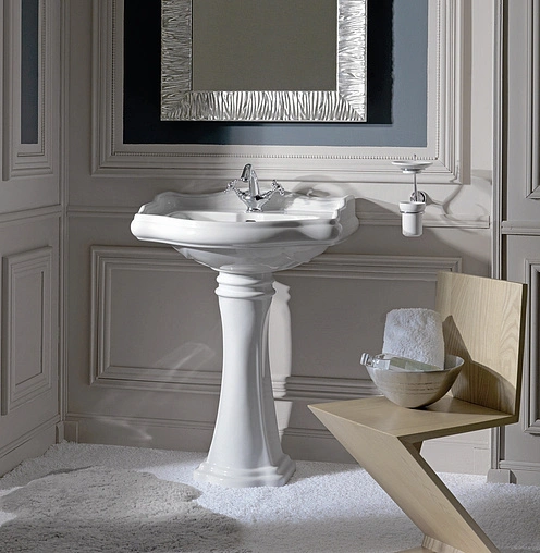 Раковина Kerasan Retro 69 белый 104601*1 Раковина Kerasan Retro 69 белый 104601*1