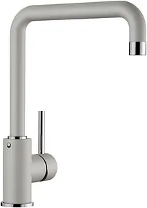 Смеситель для кухни Blanco Mili Silgranit жемчужный/хром 525133, 1
