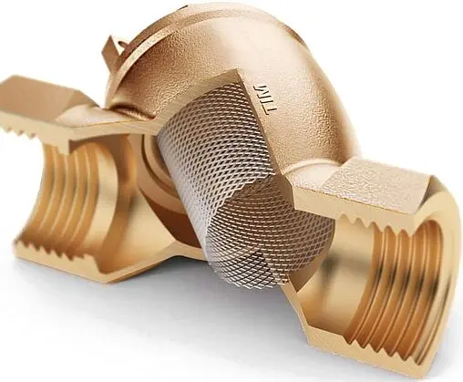 Фильтр угловой сетчатый 2"в x 2"в TIM BL5805 Фильтр угловой сетчатый 2"в x 2"в TIM BL5805