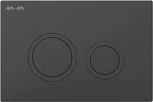 Клавиша смыва для унитаза Am.Pm ErgoFit L I110138 черный матовый Клавиша смыва для унитаза Am.Pm ErgoFit L I110138 черный матовый, 1