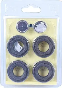 Комплект радиаторный универсальный ½" Global черный Комплект радиаторный универсальный ½" Global черный, 1