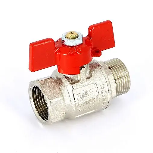 Кран шаровый ¾"в x ¾"н Uni-fitt 111T3000 Кран шаровый ¾"в x ¾"н Uni-fitt 111T3000