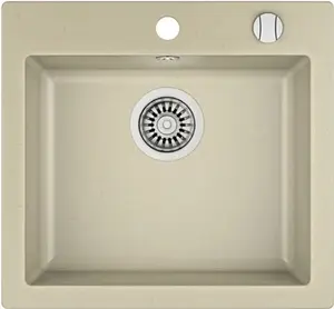 Мойка кухонная Teka Clivo 50 S-TQ топаз металлик 40148012 Мойка кухонная Teka Clivo 50 S-TQ топаз металлик 40148012, 1