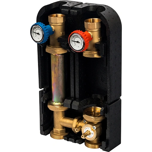 Насосный модуль с 3-х ходовым смесительным клапаном 2&quot;н х 1¼&quot;в Stout SDG-0007-003201 без насоса